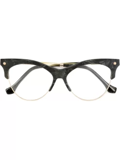 Damen Balenciaga Eyewear Sonnenbrille Mit Marmoreffekt