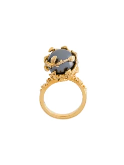 Damen Kasun London Vergoldeter &apos;Fairytale&apos; Ring Mit Perle