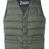 Herren Herno Daunenweste Mit Taschen