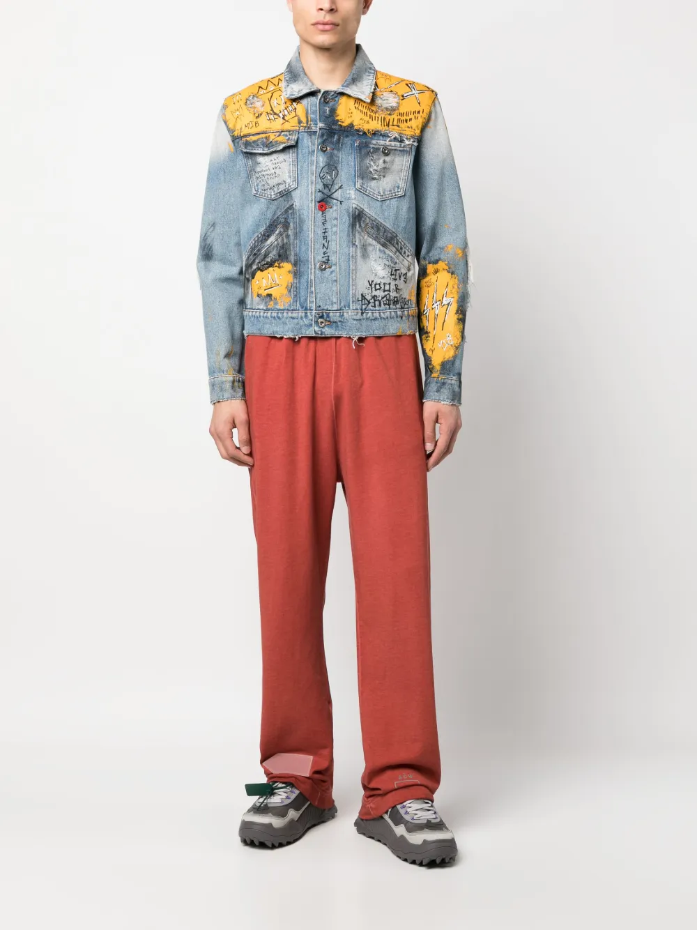 Herren A-COLD-WALL* Melierte Jogginghose 2 Herren A-COLD-WALL* Melierte Jogginghose – Bild 2