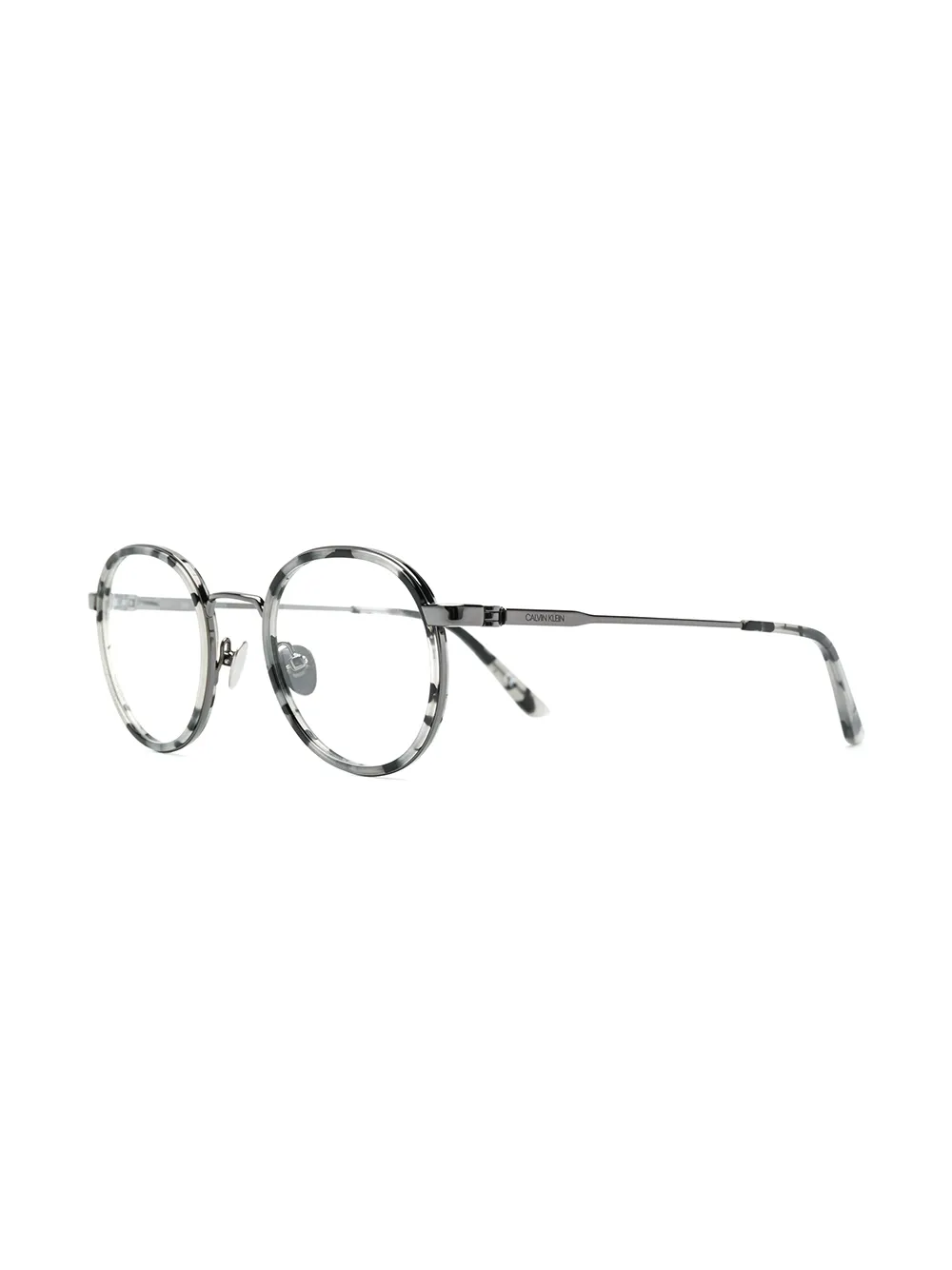 Damen Calvin Klein Brille Mit Rundem Gestell 2 Damen Calvin Klein Brille Mit Rundem Gestell – Bild 2