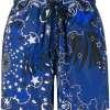 Herren ETRO Badeshorts Mit Abstraktem Print