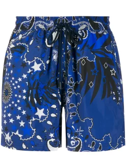 Herren ETRO Badeshorts Mit Abstraktem Print