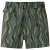 Herren Amir Slama Badeshorts Mit Ondas-Print