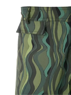 Herren Amir Slama Badeshorts Mit Ondas-Print -Modekollektions geschäft 15041611 25272524 1000