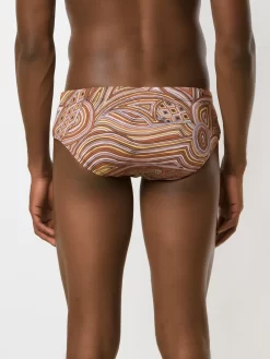 Herren Amir Slama Badehose Mit Marajoara-Print -Modekollektions geschäft 15041637 25272861 1000