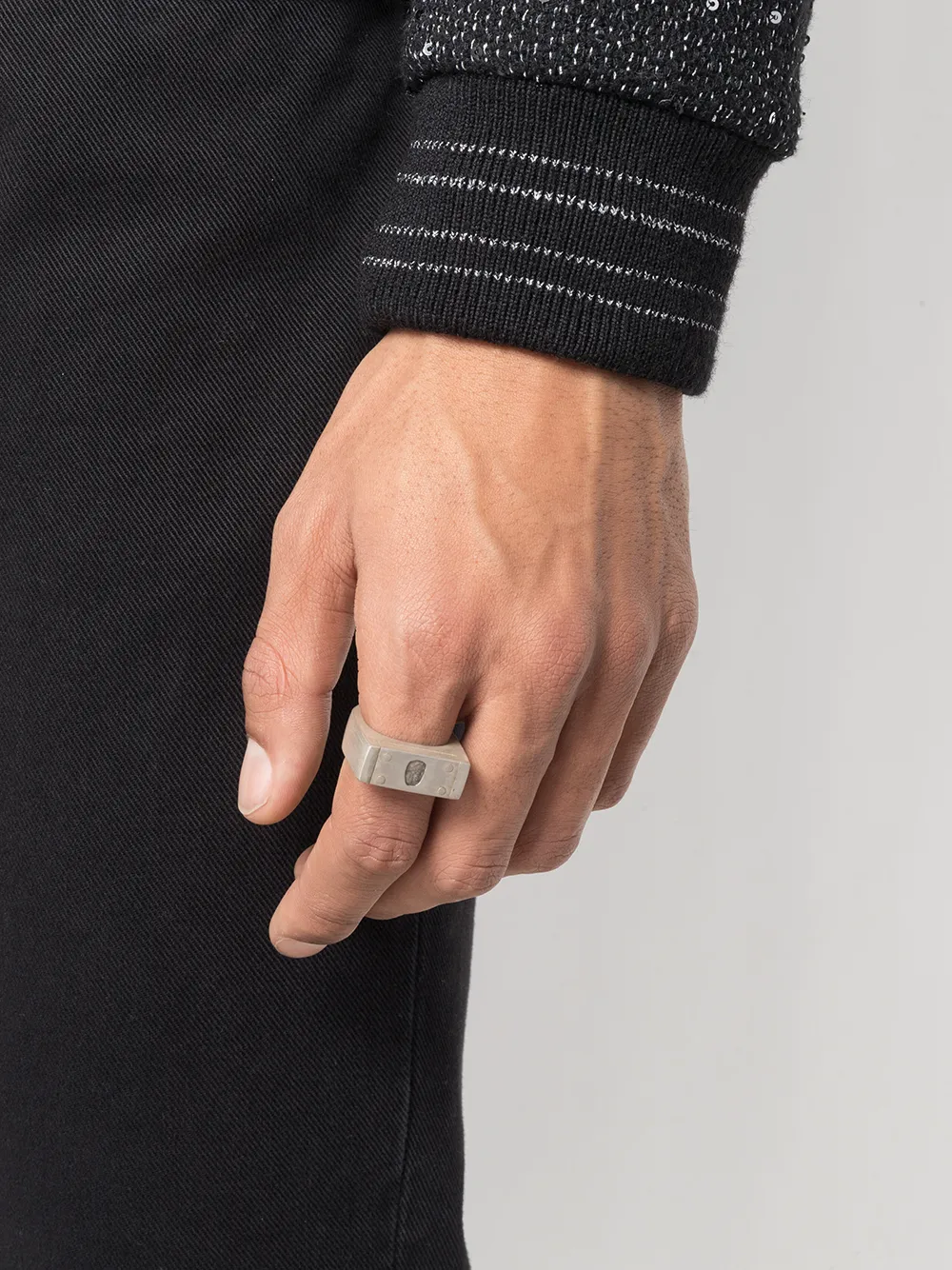 Damen Parts Of Four 'Plate Single' Ring 2 Damen Parts Of Four 'Plate Single' Ring – Bild 2