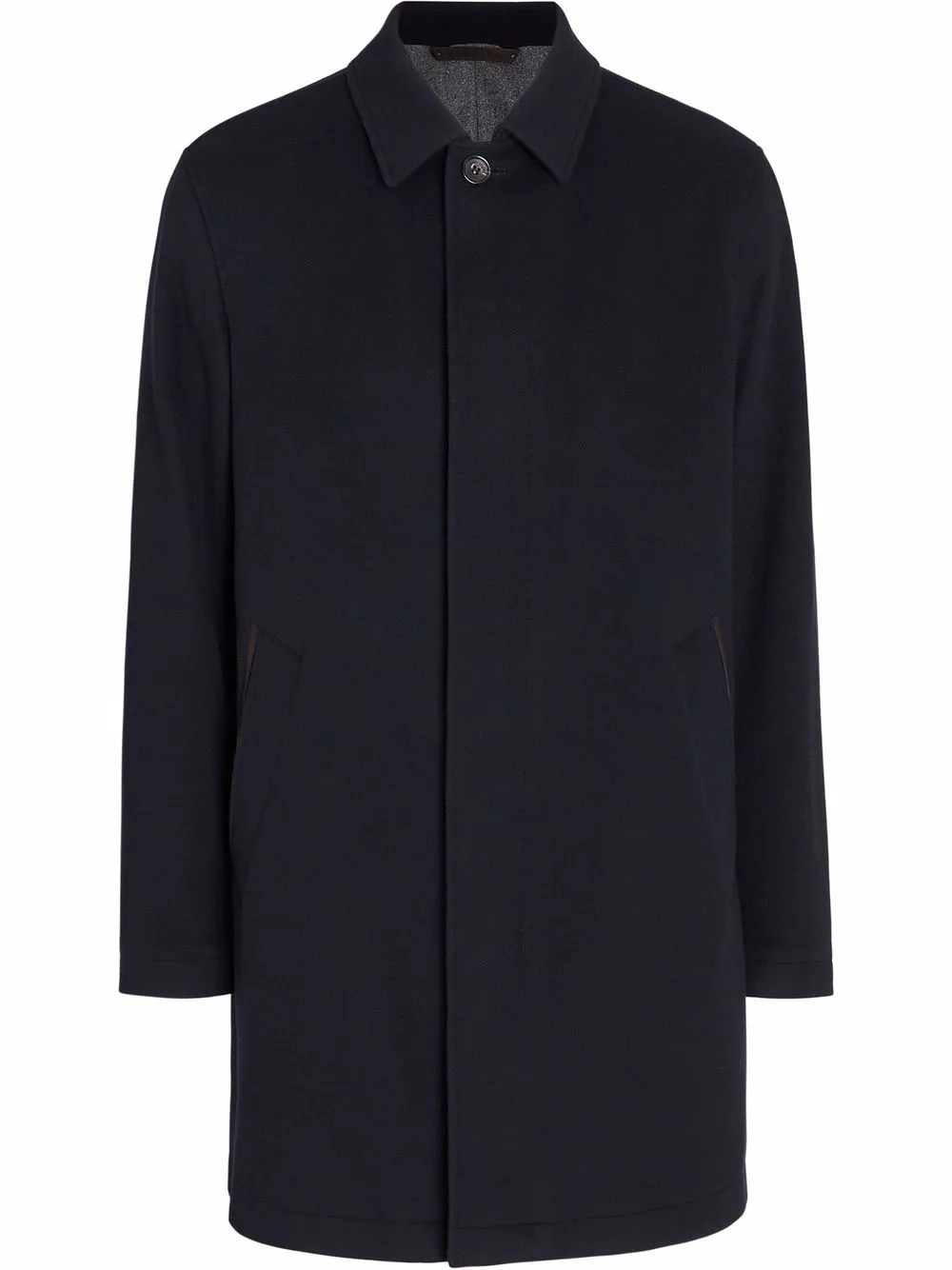 Herren Zegna Einreihiger Mantel 1 Herren Zegna Einreihiger Mantel