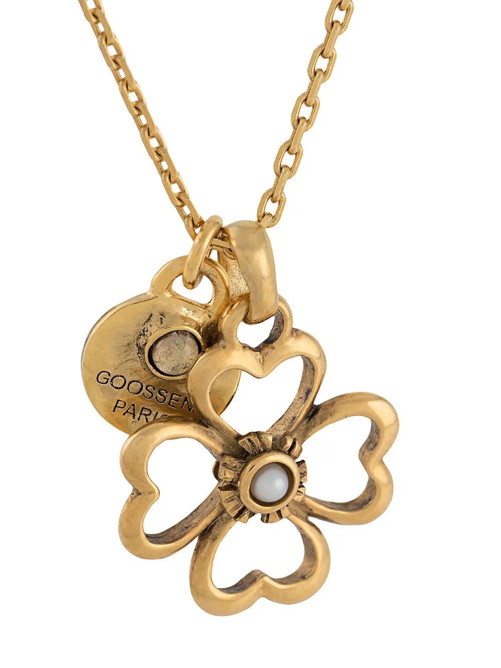 Damen Goossens 'Talisman' Halskette Mit Koralle 3 Damen Goossens 'Talisman' Halskette Mit Koralle – Bild 3