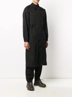 Herren Random Identities Mantel Mit Doppeltem Reißverschluss -Modekollektions geschäft 15571204 28002186 1000