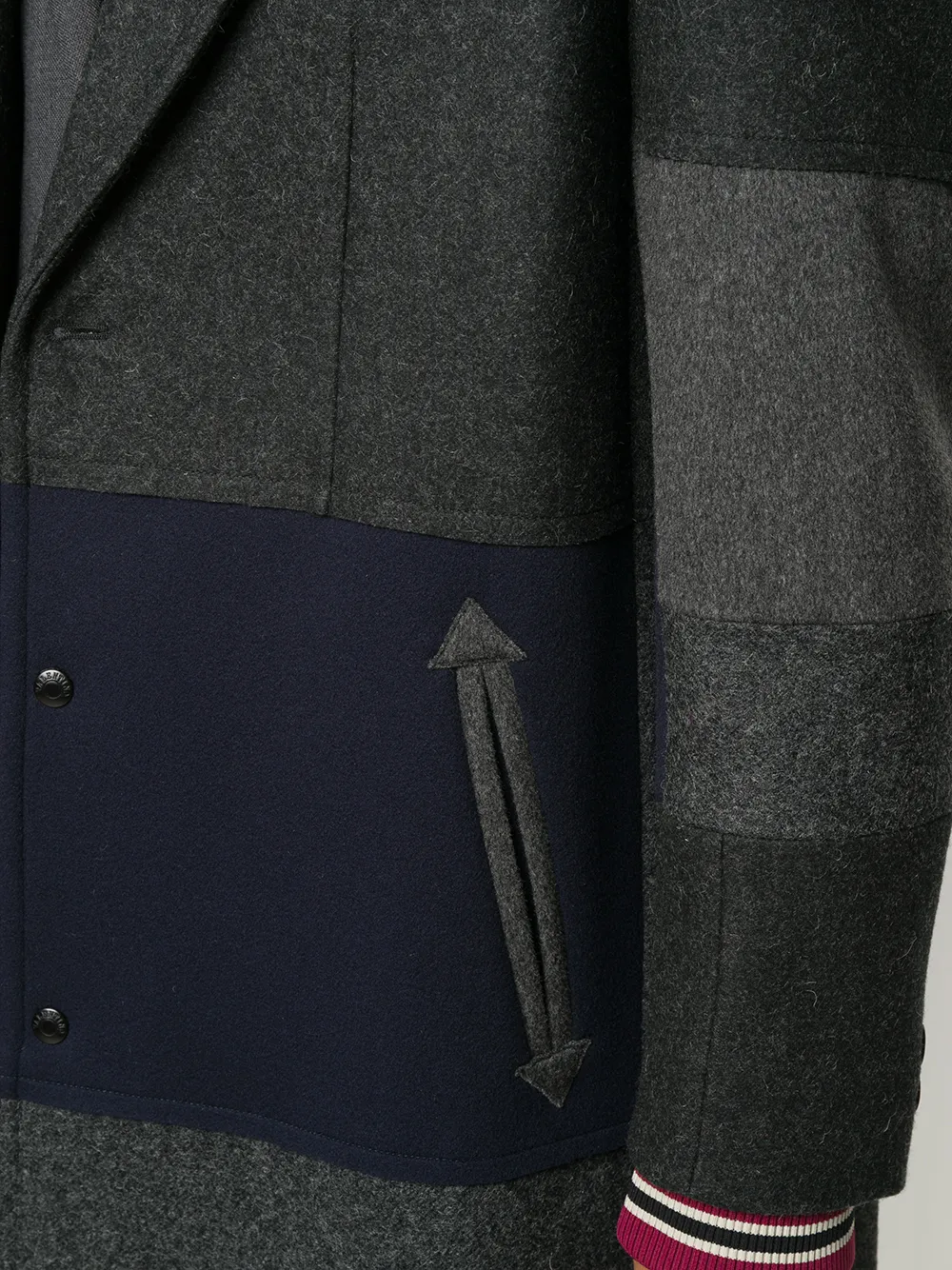 Herren Valentino Garavani Mantel Mit Querstreifen 5 Herren Valentino Garavani Mantel Mit Querstreifen – Bild 5