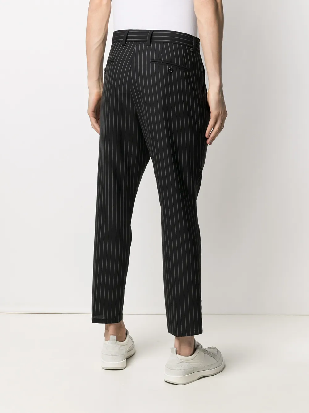 Herren Dolce & Gabbana Cropped-Hose Mit Nadelstreifen 4 Herren Dolce & Gabbana Cropped-Hose Mit Nadelstreifen – Bild 4