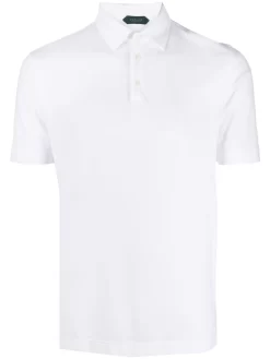 Herren Zanone Klassisches Poloshirt