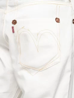 Herren Junya Watanabe MAN Jeanslatzhose Mit Geradem Bein -Modekollektions geschäft 16558614 32511895 1000