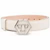 Damen Philipp Plein Gürtel Mit Logo-Schild