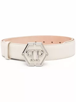 Damen Philipp Plein Gürtel Mit Logo-Schild