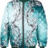 Herren Philipp Plein Gesteppte Jacke Mit Barockem Print