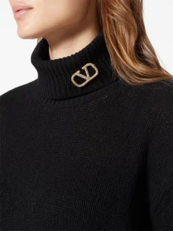 Damen Valentino Garavani Brosche Mit Kristallen -Modekollektions geschäft 16701048 50322326 1000