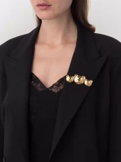 Damen Moschino Teddy Bear Brosche -Modekollektions geschäft 16770172 33141605 1000