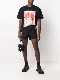 Herren Raf Simons Badeshorts Mit Patch -Modekollektions geschäft 16820441 33436797 1000