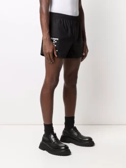 Herren Raf Simons Badeshorts Mit Patch -Modekollektions geschäft 16820441 33436799 1000