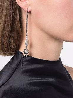 Damen Mounser White Cap Ohrringe -Modekollektions geschäft 17148045 35246690 1000