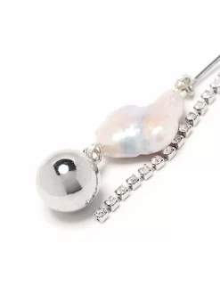 Damen Mounser White Cap Ohrringe -Modekollektions geschäft 17148045 35249075 1000