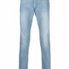 Herren Philipp Plein Slim-Fit-Jeans Mit Logo