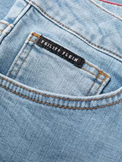 Herren Philipp Plein Slim-Fit-Jeans Mit Logo -Modekollektions geschäft 17158841 36809365 1000