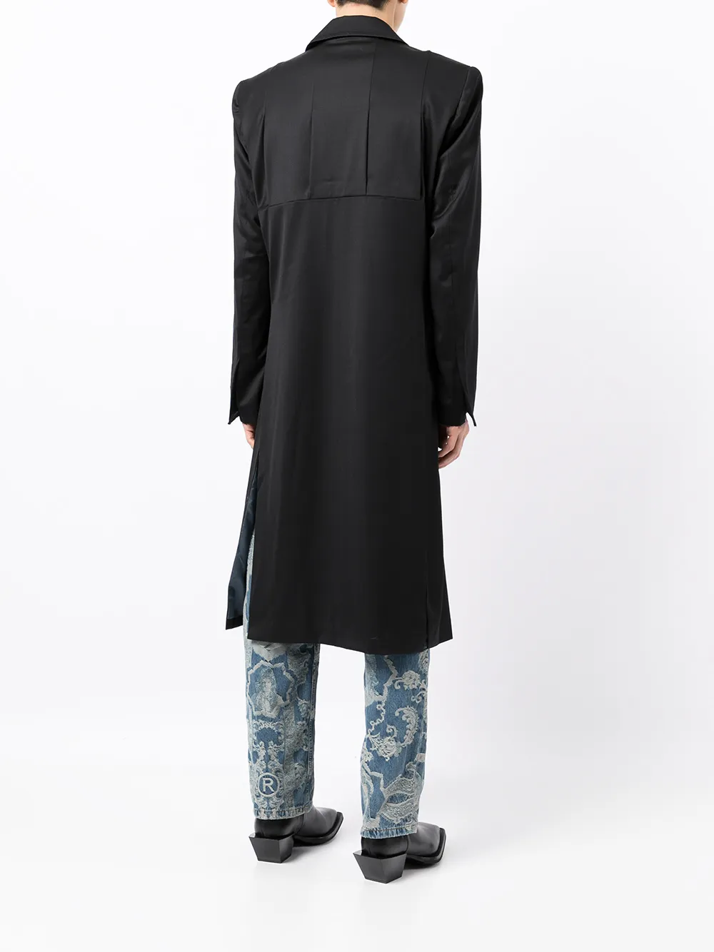 Herren Boramy Viguier Langer Mantel 4 Herren Boramy Viguier Langer Mantel – Bild 4