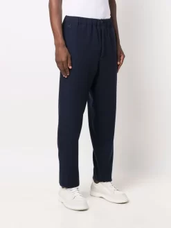 Herren Kenzo Gerade Hose Mit Logo-Patch -Modekollektions geschäft 17256038 35253086 1000