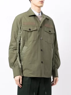 Herren Sacai Safarihemd Mit Knopfleiste -Modekollektions geschäft 17264462 35632841 1000