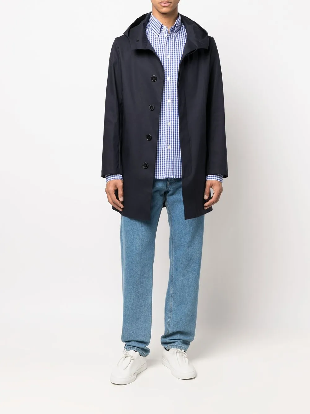 Herren Mackintosh Bloomsbury Hemd Mit Vichy-Karo 2 Herren Mackintosh Bloomsbury Hemd Mit Vichy-Karo – Bild 2