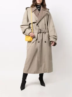 Herren Balenciaga Wendbarer Trenchcoat -Modekollektions geschäft 17336644 36813758 1000