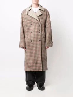 Herren Balenciaga Wendbarer Trenchcoat -Modekollektions geschäft 17336644 36813789 1000