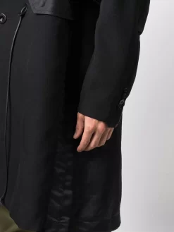 Herren Sacai Doppelreihiger Mantel Mit Einsätzen -Modekollektions geschäft 17391565 36049202 1000