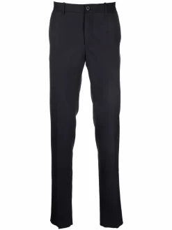 Herren Incotex Schmale Cropped-Hose
