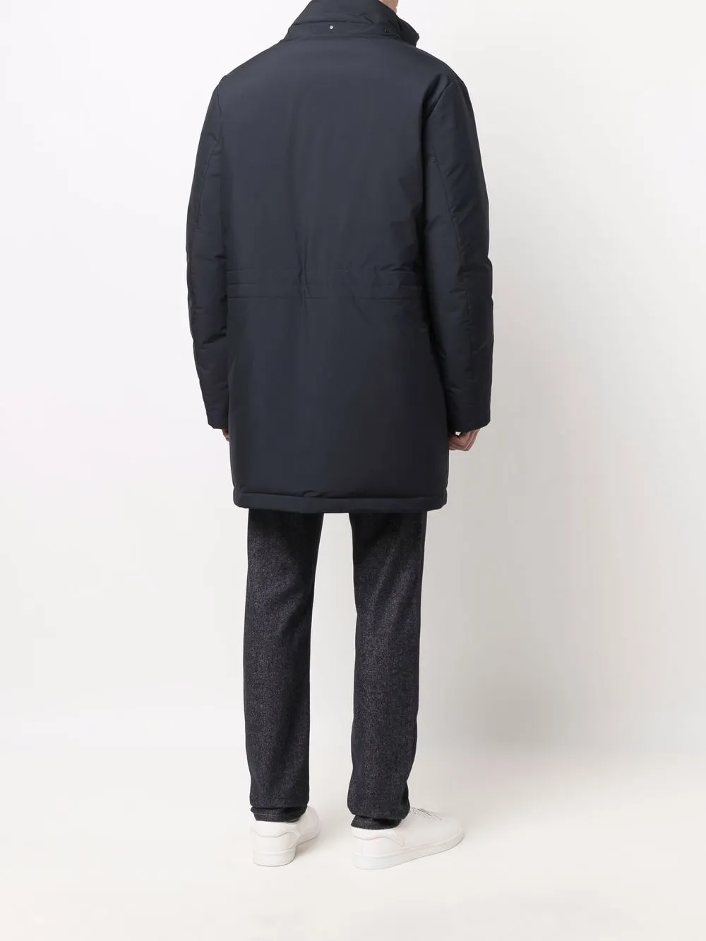 Herren Zegna Gefütterter Kapuzenmantel 6 Herren Zegna Gefütterter Kapuzenmantel – Bild 6