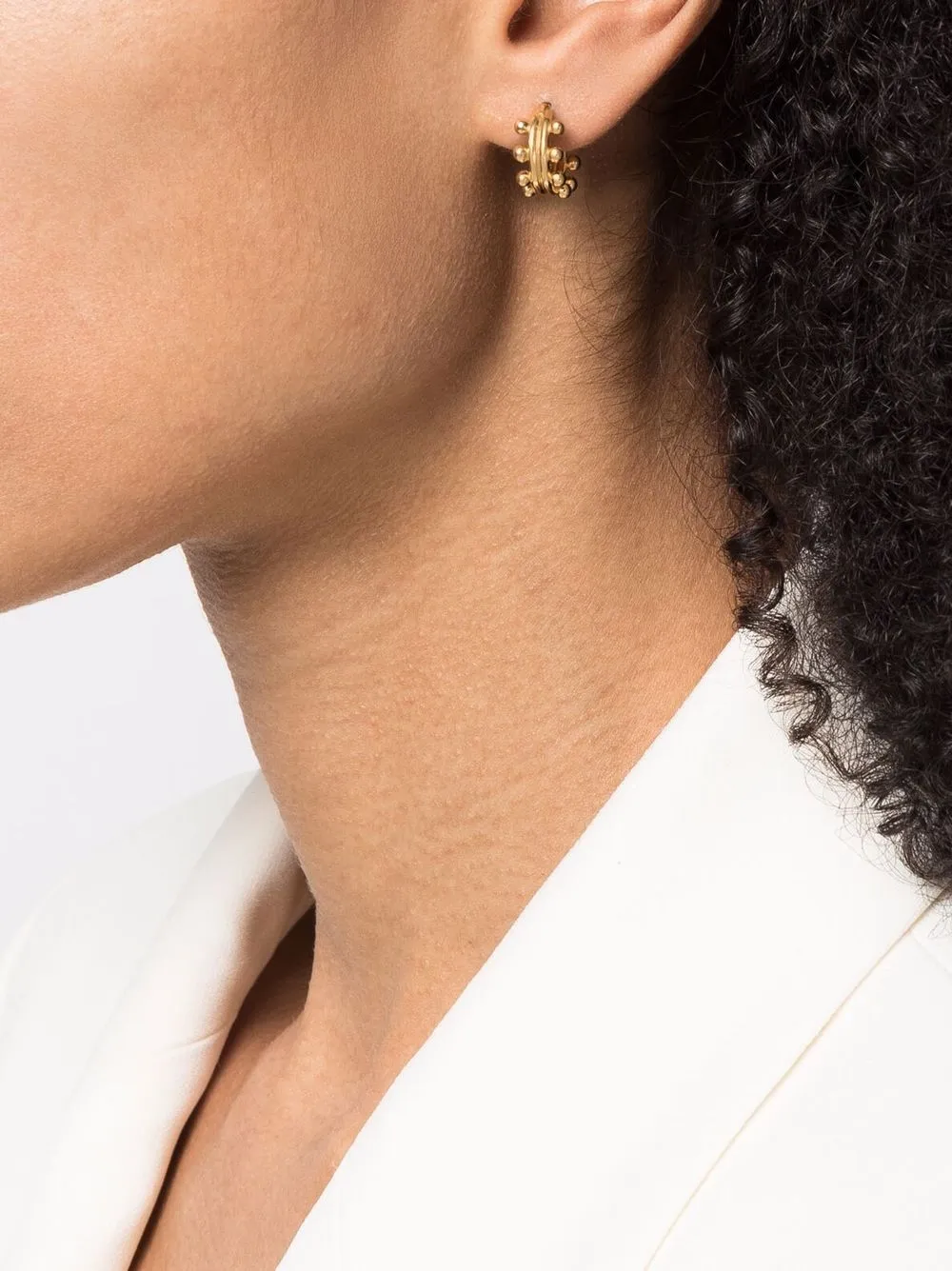 Damen Missoma Mini Creolen 2 Damen Missoma Mini Creolen – Bild 2