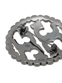 Damen Tory Burch Brosche Mit Kristallen -Modekollektions geschäft 17598894 37408376 1000