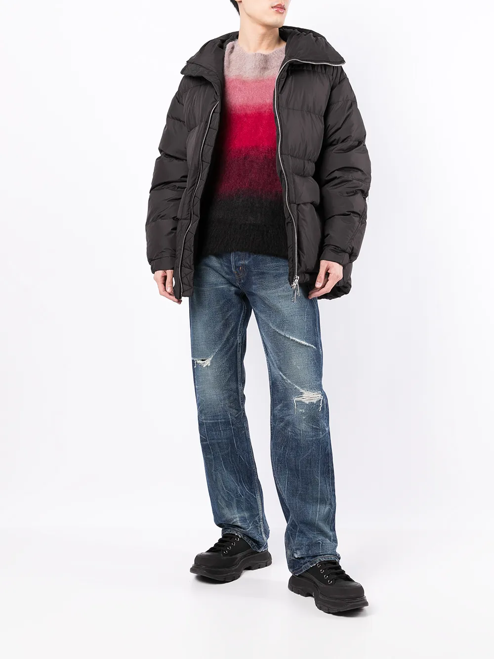 Herren Khrisjoy Gefütterter Kapuzenmantel 2 Herren Khrisjoy Gefütterter Kapuzenmantel – Bild 2