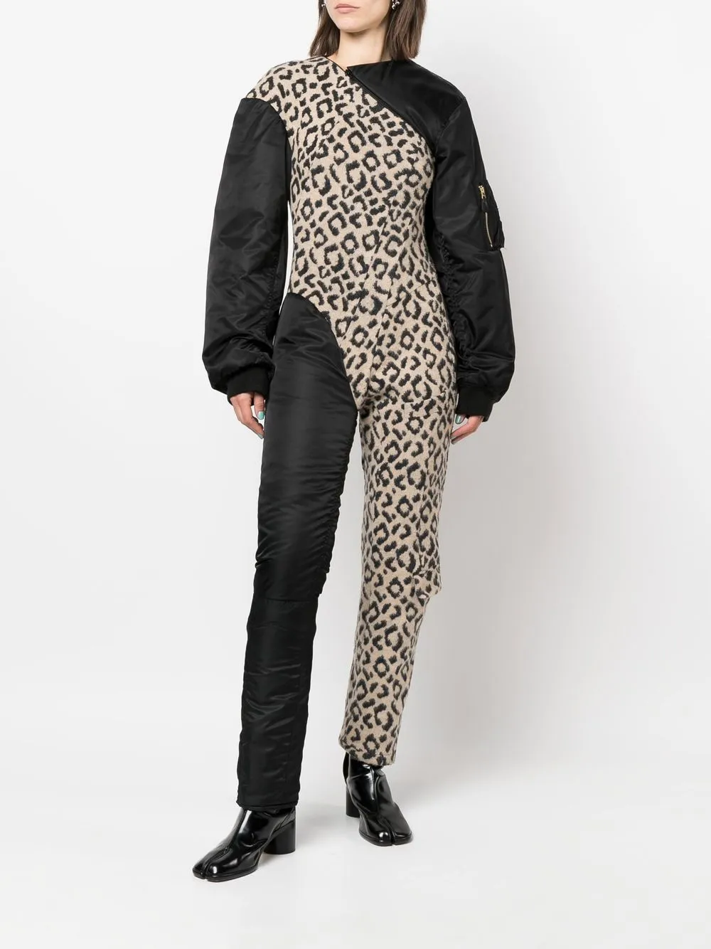 Herren Duran Lantink Jumpsuit Mit Leoparden-Print 3 Herren Duran Lantink Jumpsuit Mit Leoparden-Print – Bild 3