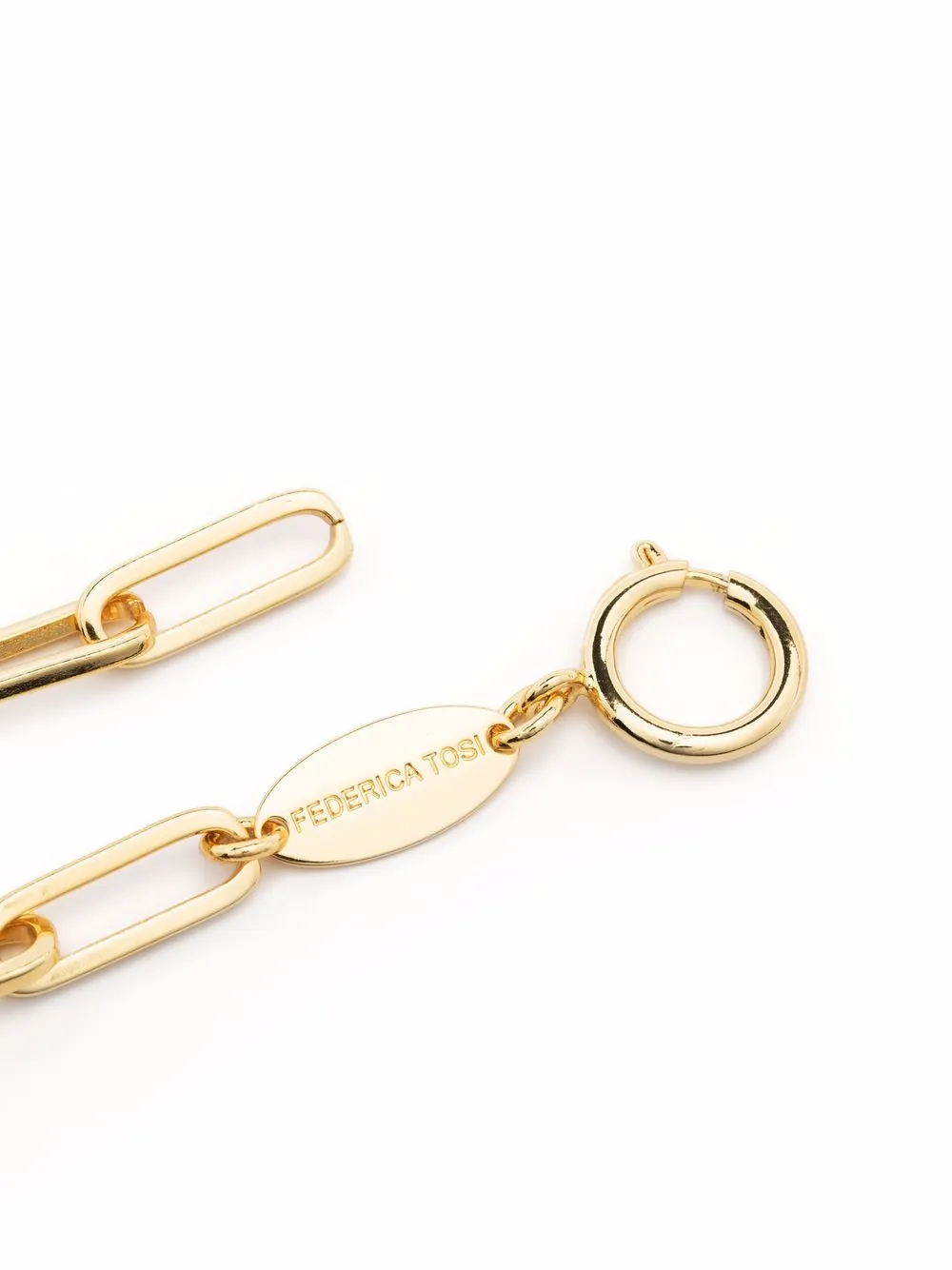 Damen Federica Tosi Klassisches Panzerkettenarmband 3 Damen Federica Tosi Klassisches Panzerkettenarmband – Bild 3
