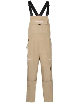 Herren AAPE BY *A BATHING APE® Tapered-Overall Mit Logo-Print