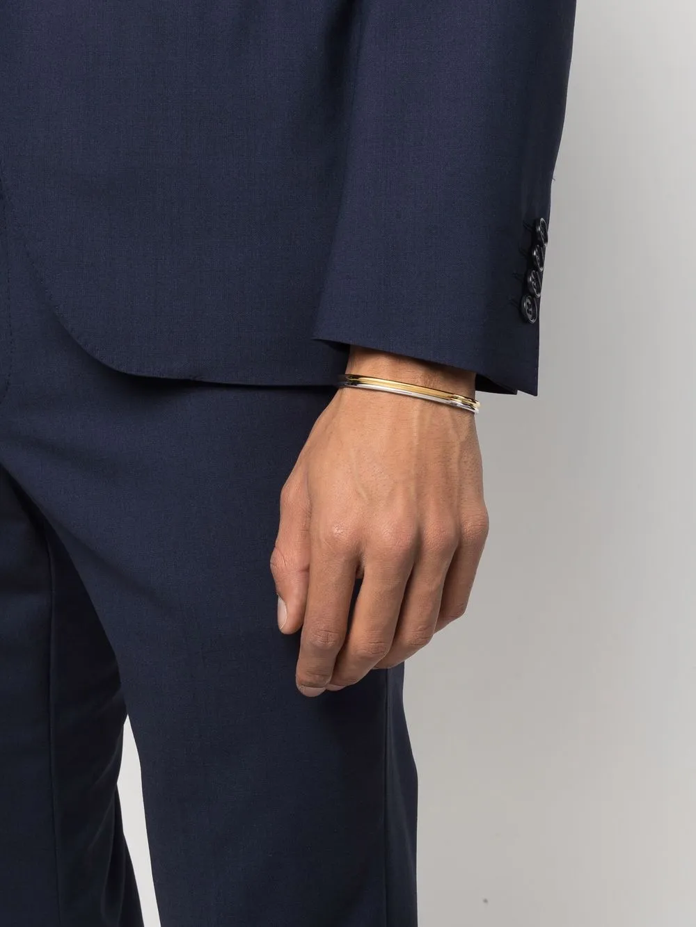 Damen Missoma Zweifarbige Armspange 2 Damen Missoma Zweifarbige Armspange – Bild 2