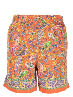Herren Ralph Lauren Purple Label Amalfi Badeshorts Mit Paisleymuster -Modekollektions geschäft 17818109 41034467 1000