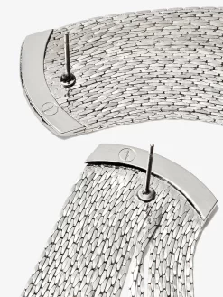 Damen Anissa Kermiche Versilberte Ohrringe -Modekollektions geschäft 17826596 38542705 1000