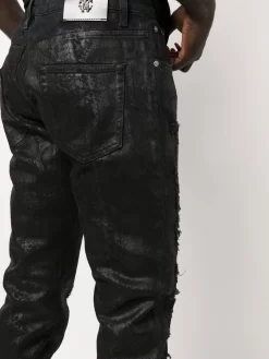 Herren Roberto Cavalli Skinny-Jeans Mit Schlangen-Optik 9 Herren Roberto Cavalli Skinny-Jeans Mit Schlangen-Optik -Modekollektions geschäft 17868991 40195398 1000