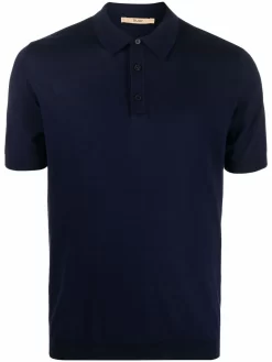 Herren Nuur Poloshirt Mit Geripptem Detail