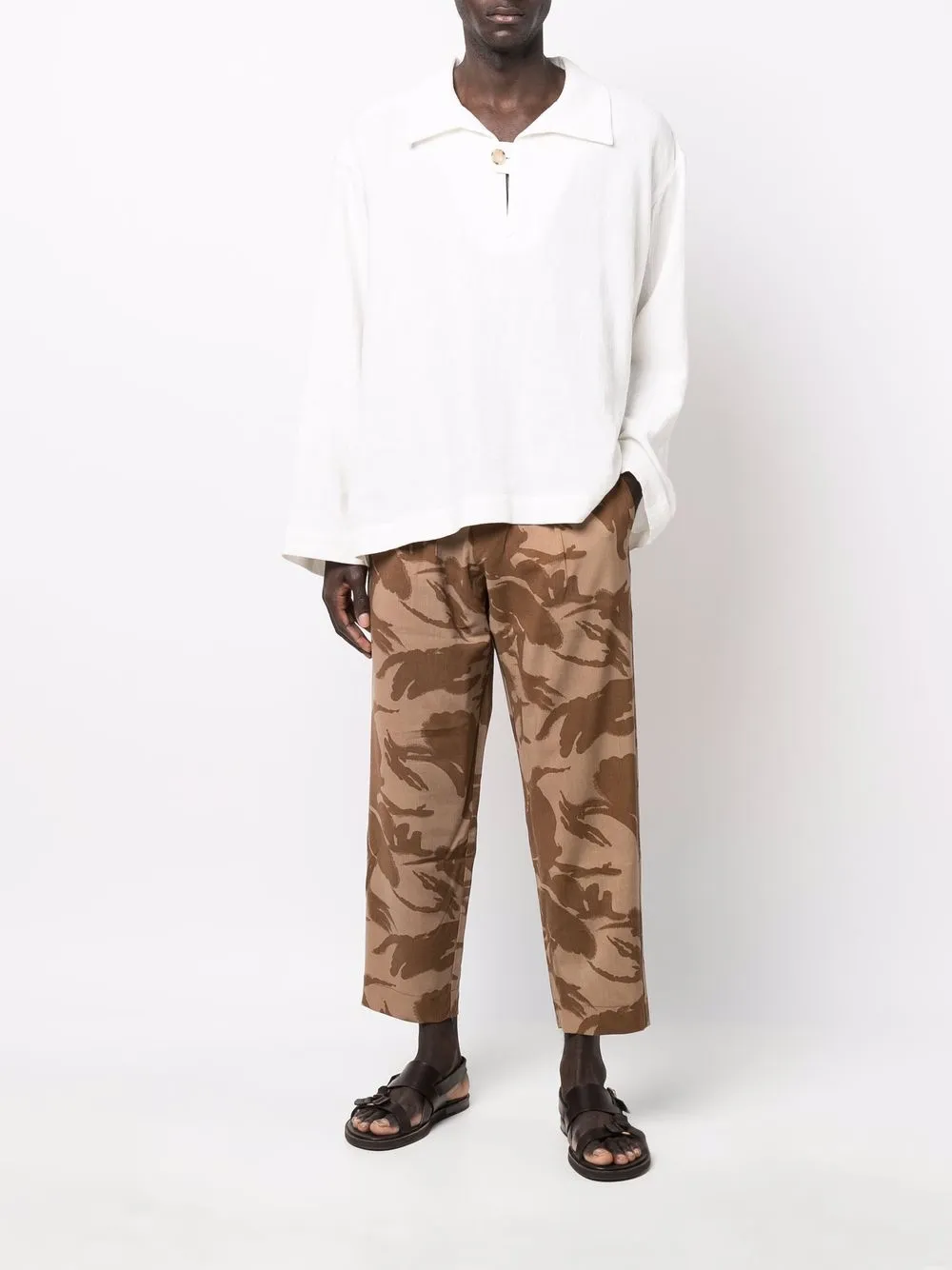 Herren Pierre-Louis Mascia Dylan Hose Mit Print 2 Herren Pierre-Louis Mascia Dylan Hose Mit Print – Bild 2